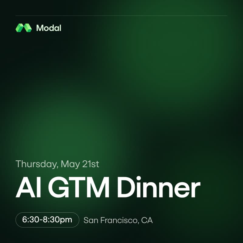 Cover Image for AI GTM Dinner