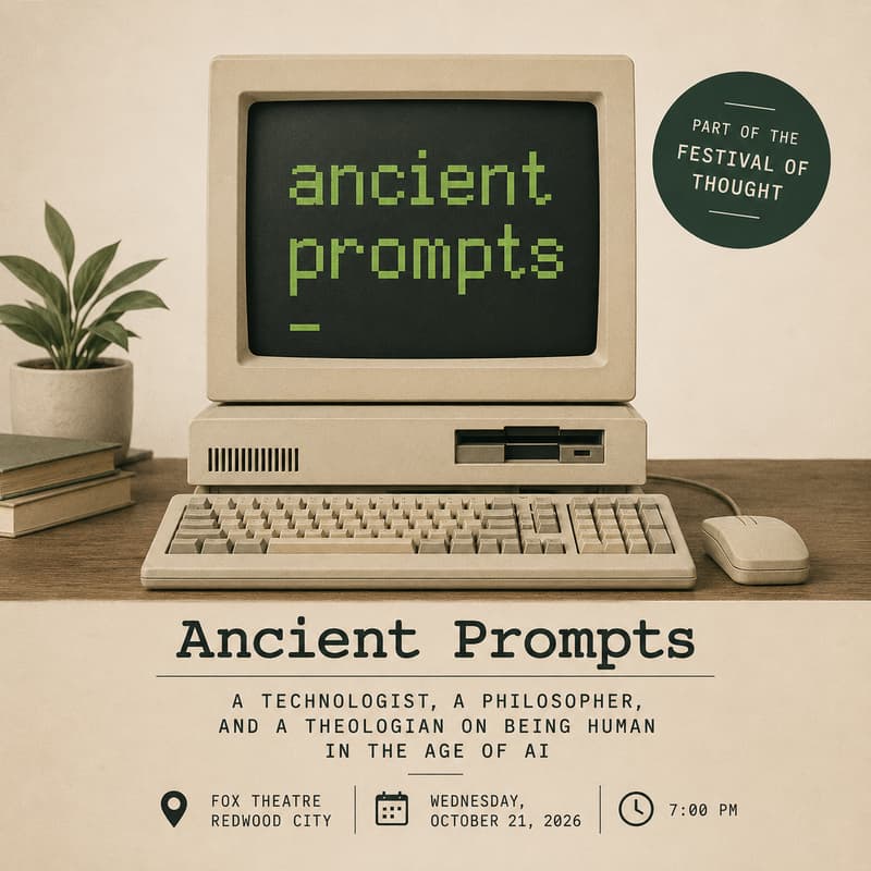 Cover Image for Ancient Prompts-A technologist, a philosopher, and a theologian on being human in the age of AI