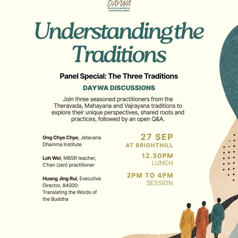 Cover Image for Understanding the Traditions in Buddhism (Panel Session)