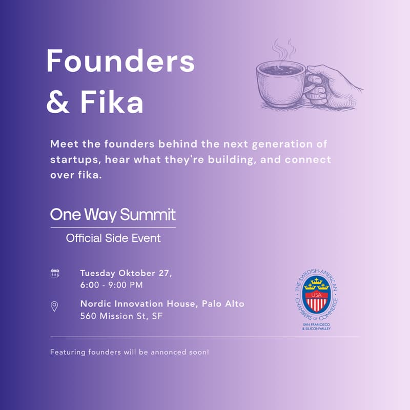 Cover Image for Founders & Fika
