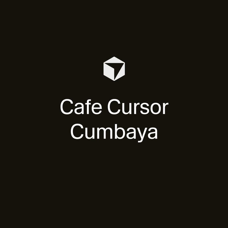 Cover Image for Cafe Cursor Cumbayá