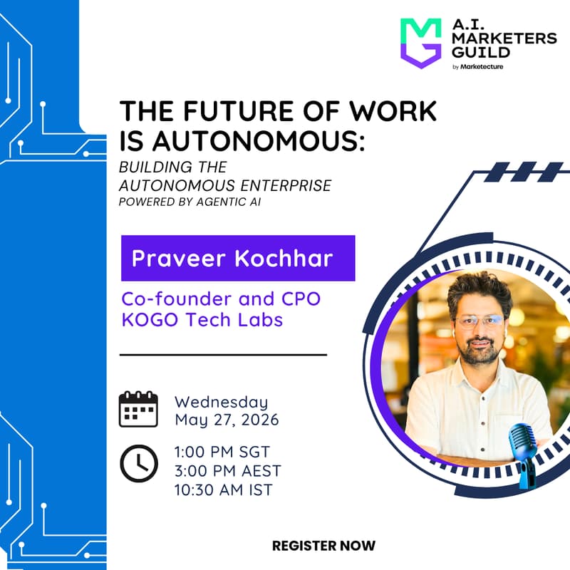 Cover Image for The Future of Work is Autonomous | A Conversation with Praveer Kochhar