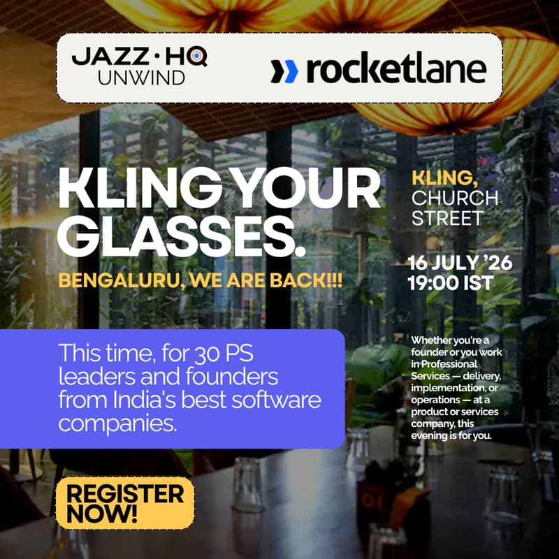Cover Image for Unwind India Tour, Bengaluru: Growth Strategies for Founders & PS Leaders