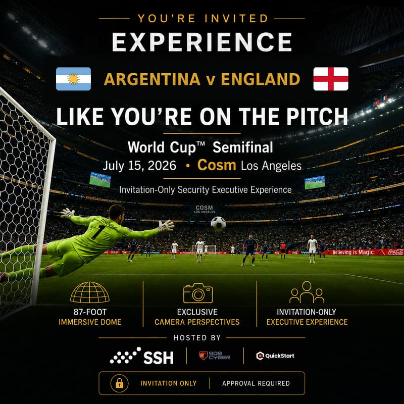 Cover Image for Cybersecurity Executive Experience: FIFA World Cup Semi-Final