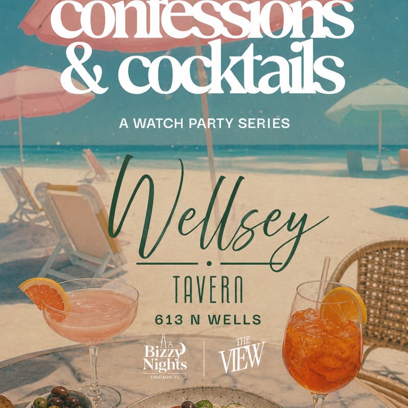 Cover Image for Island Watch Party: Confessions and Cocktails (Wellsey Tavern+Drink)