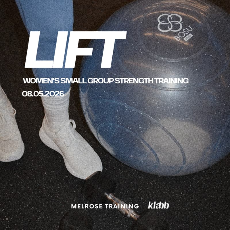 Cover Image for LIFT: Women's Small Group Strength Training Class 08.05