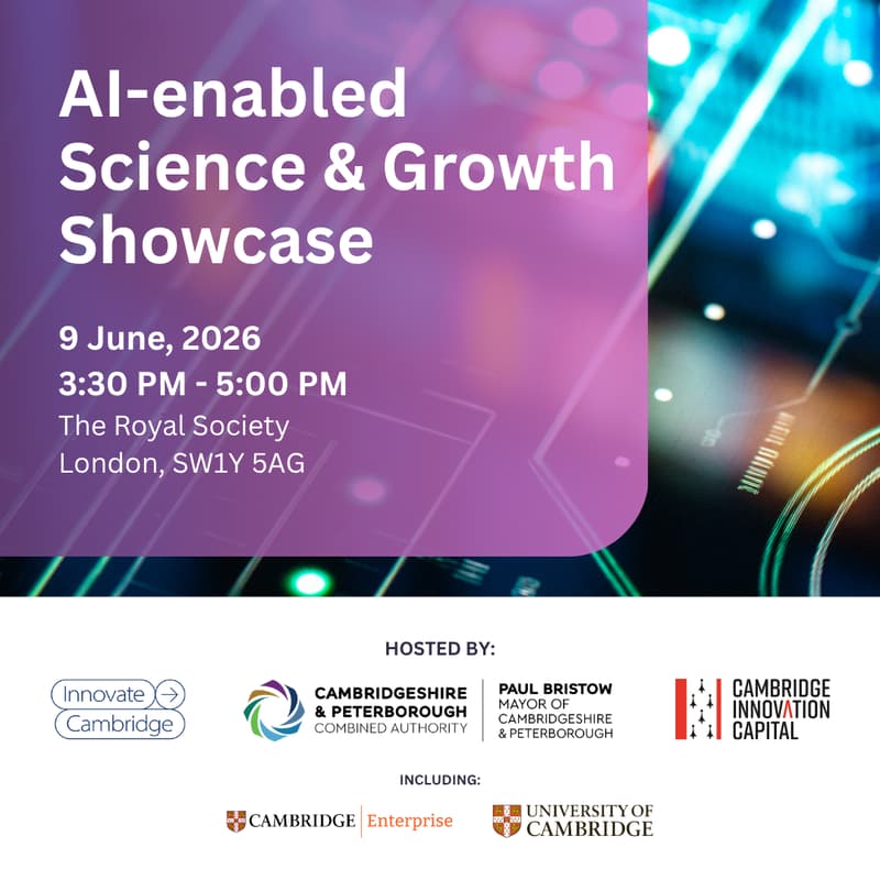 Cover Image for Cambridgeshire & Peterborough Combined Authority AI-enabled Science & Growth Showcase