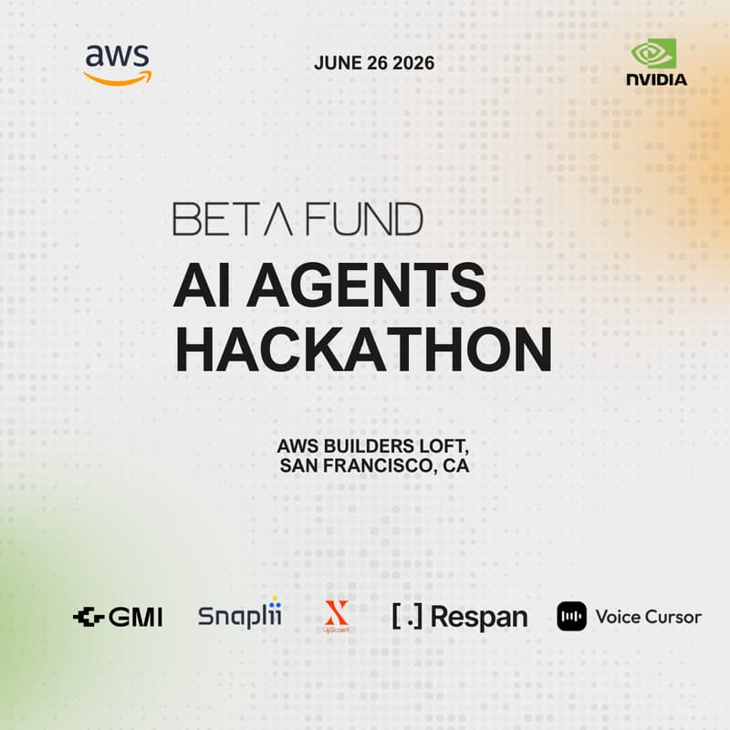 Cover Image for Beta Fund AI Agents Hackathon