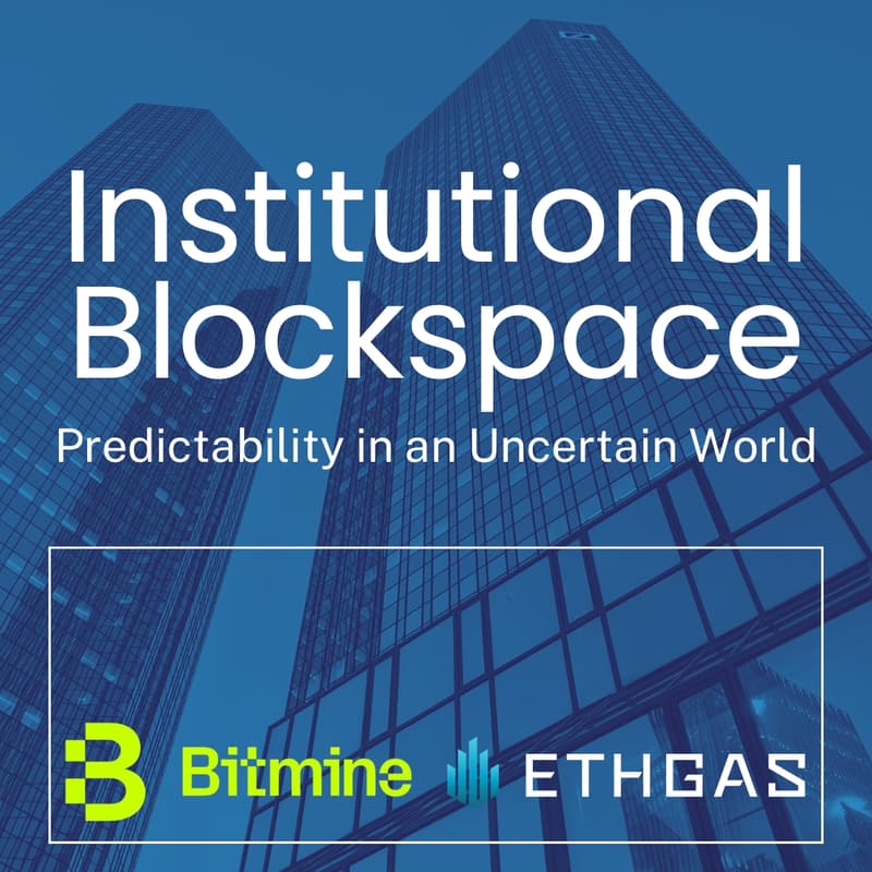 Cover Image for Institutional Blockspace: Predictability in an Uncertain World