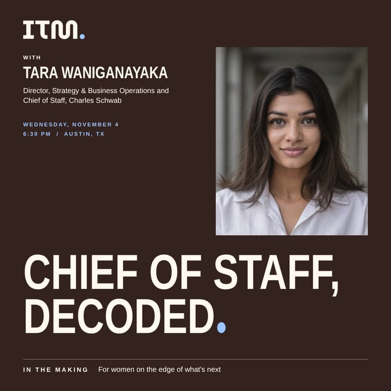 Cover Image for In The Making | Chief of Staff, Decoded