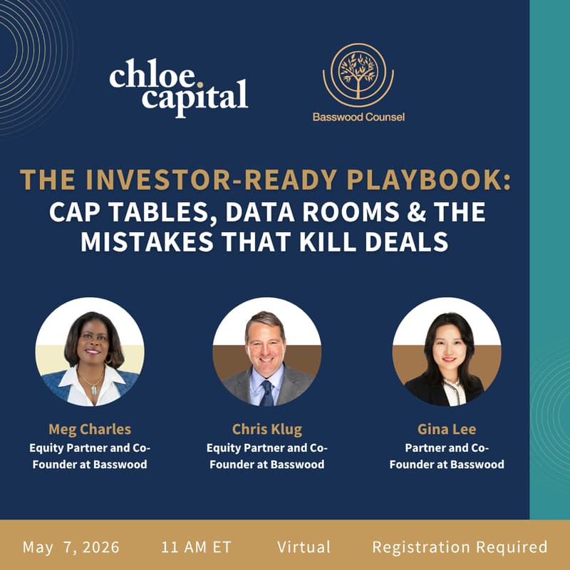 Cover Image for The Investor-Ready Playbook: Cap Tables, Data Rooms & the Mistakes That Kill Deals