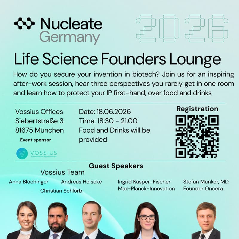 Cover Image for Life Science Founders Lounge: IP edition