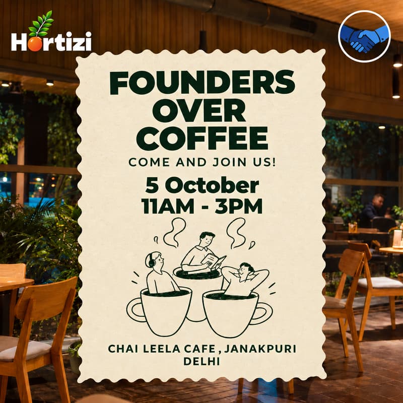 Cover Image for ArthaShakti , Founders Over Coffee