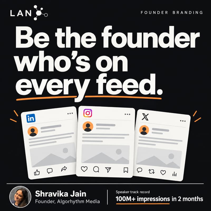 Cover Image for Personal Branding for Founders & Agency Owners