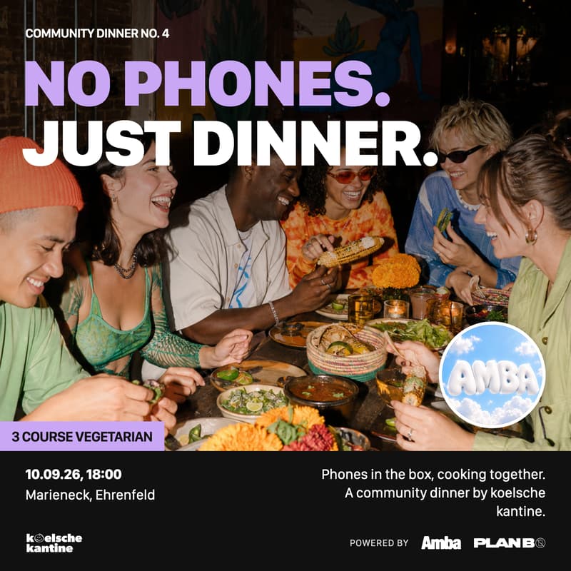 Cover Image for koelsche kantine: Community Dinner No. 4