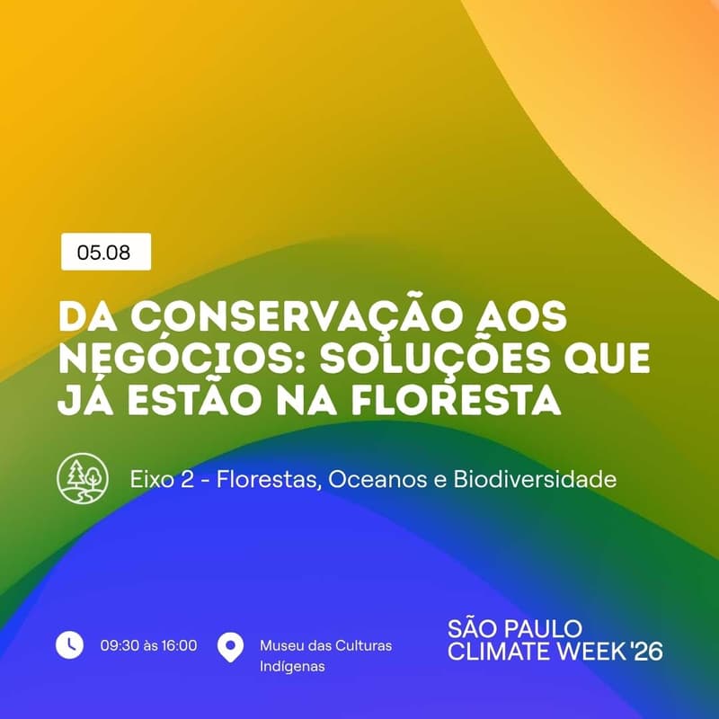 Cover Image for Florestas e Sociobioeconomia: Conservação, Financiamento e Negócios Regenerativos