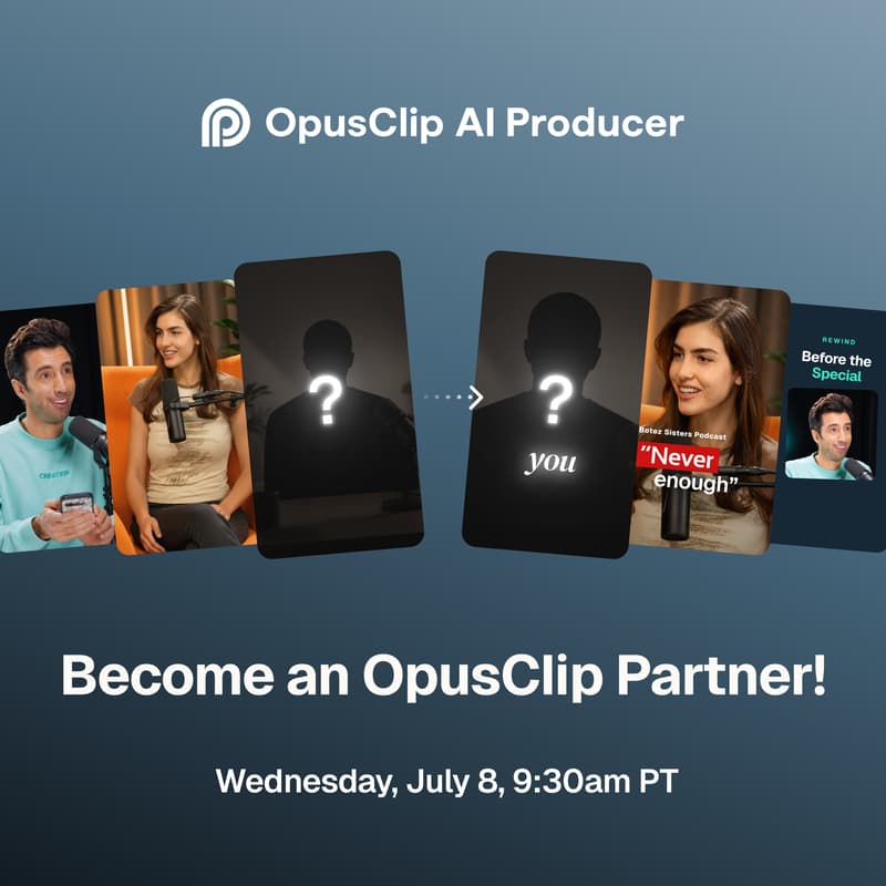 Cover Image for AI Producer + Partner Program Announcement Stream!
