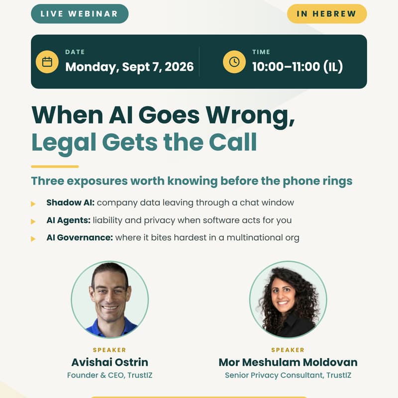 Cover Image for When AI Goes Wrong, Legal Gets the Call
