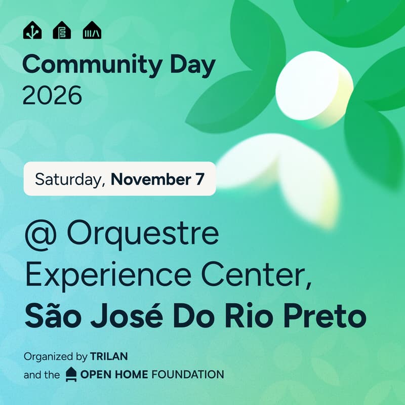 Cover Image for Open Home Foundation Community Day @ São José do Rio Preto