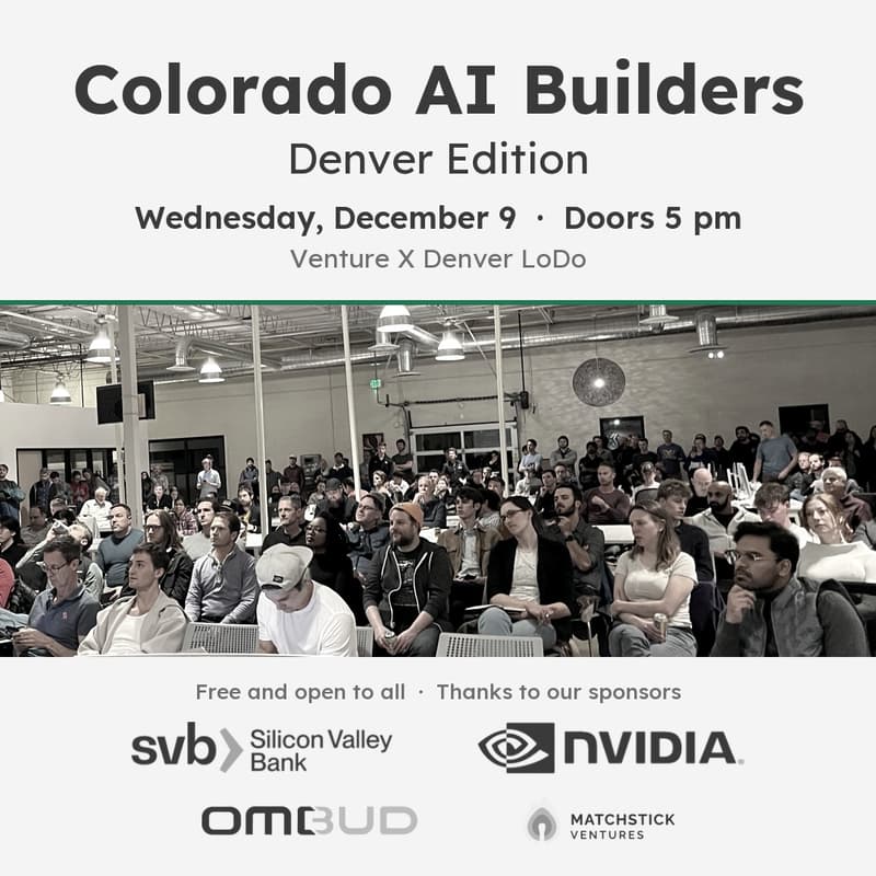 Cover Image for Colorado AI Builders - Denver Edition