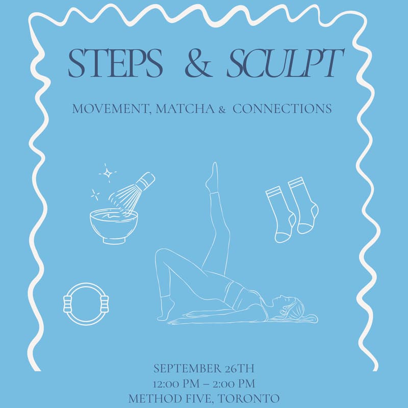 Cover Image for Steps & Sculpt: pilates & connections. September Edition.