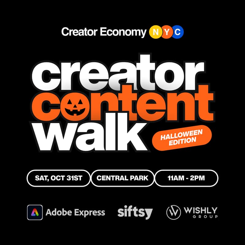 Cover Image for Creator Content Walk: Halloween Edition