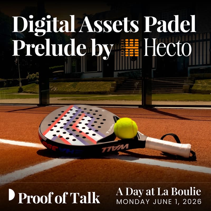 Cover Image for Proof of Talk Prelude - Padel by Hecto