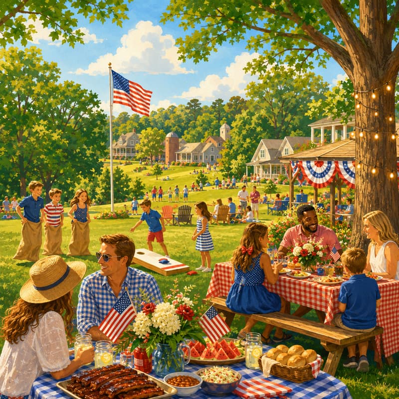 Cover Image for 4th of July Community BBQ
