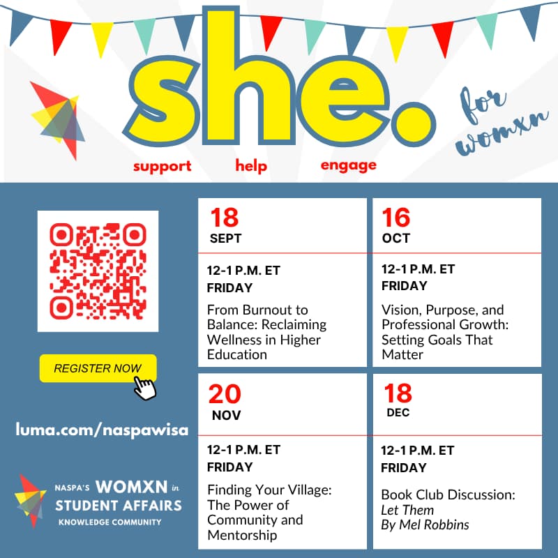 Cover Image for SHE | Vision, Purpose, and Professional Growth: Setting Goals That Matter