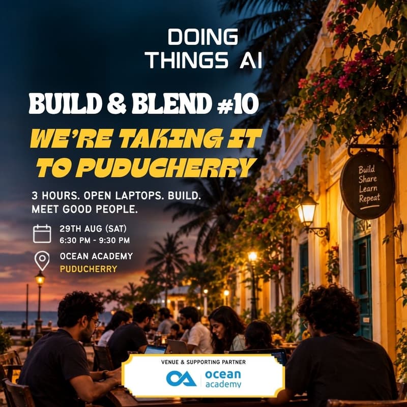 Cover Image for Build & Blend 10 | Doing Things AI