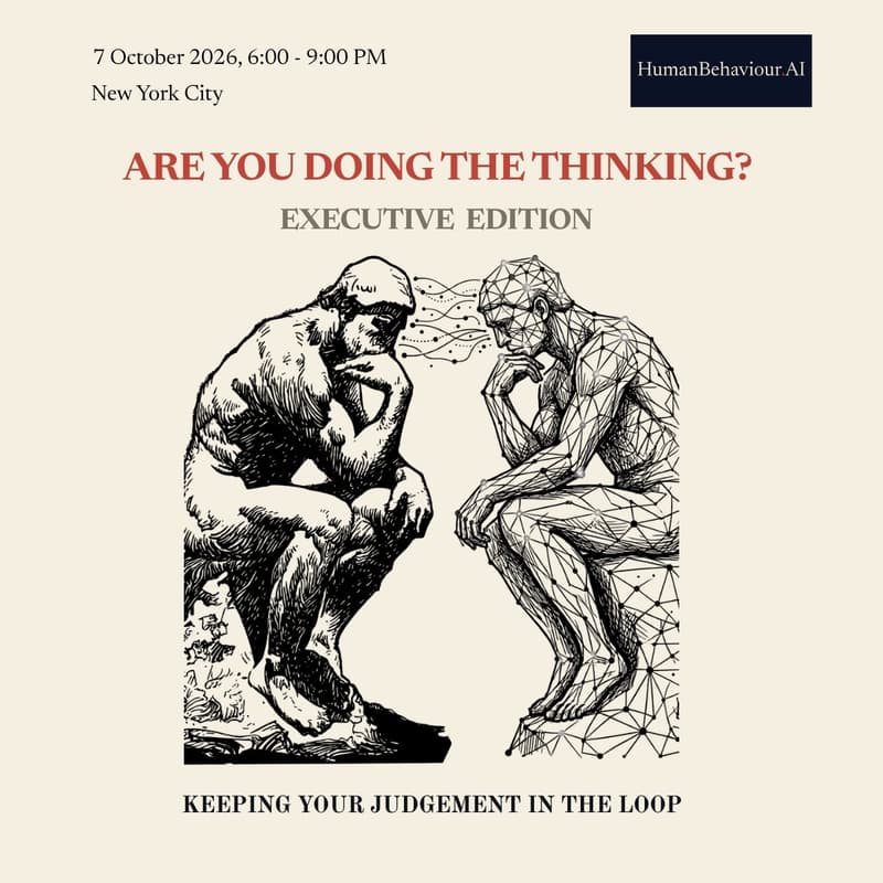 Cover Image for Thinking With AI Executive Edition: Keeping Your Judgement in the Loop