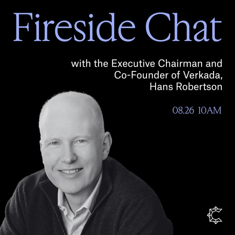 Cover Image for Fireside with Hans Robertson, Verkada