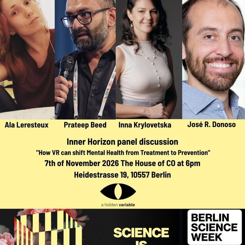 Cover Image for Inner Horizon Panel Talk as part of Berlin Science Week.