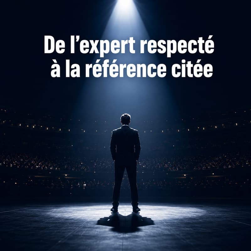 Cover Image for Comment passer de l'expert que tout le monde respecte en privé à la référence que tout le monde cite en ligne.
