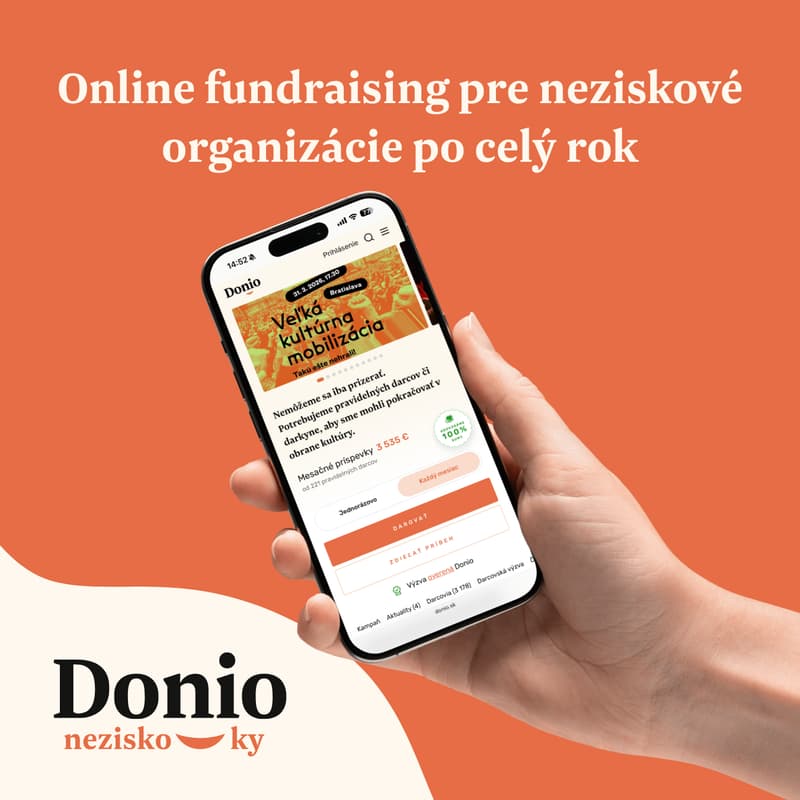 Cover Image for Online fundraising pre neziskové organizácie po celý rok