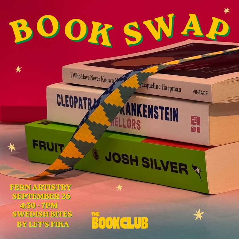 Cover Image for The Bookclub's September Meetup: Book Swap Edition
