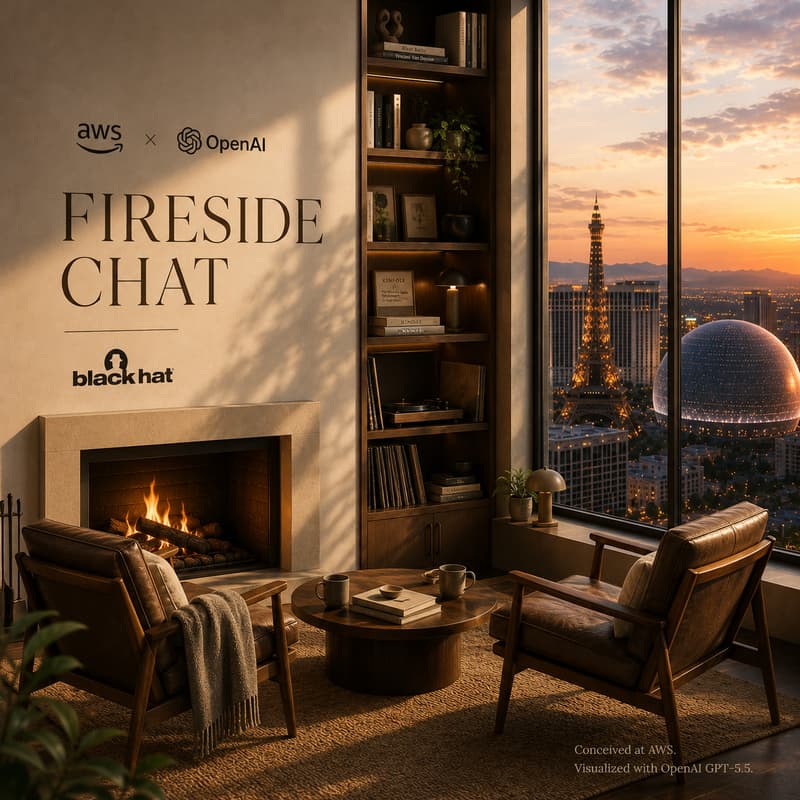 Cover Image for AWS x OpenAI Fireside Chat with Chet Kapoor & Clint Gibler