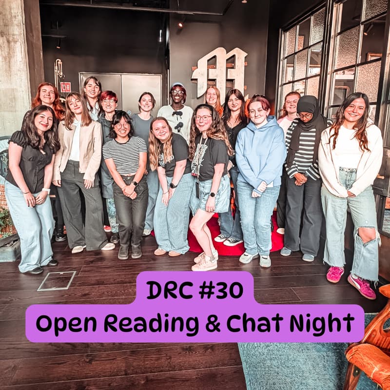 Cover Image for π DRC #30 β π Open Reading & Chat Night π | Ruby Hotel
