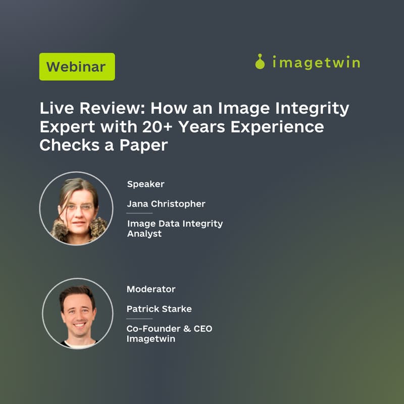 Cover Image for Live Review: How an Image Integrity Expert with 20+ Years Experience Checks a Paper