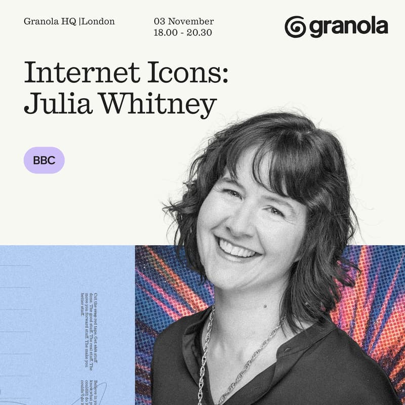 Cover Image for Internet Icons: Julia Whitney, BBC