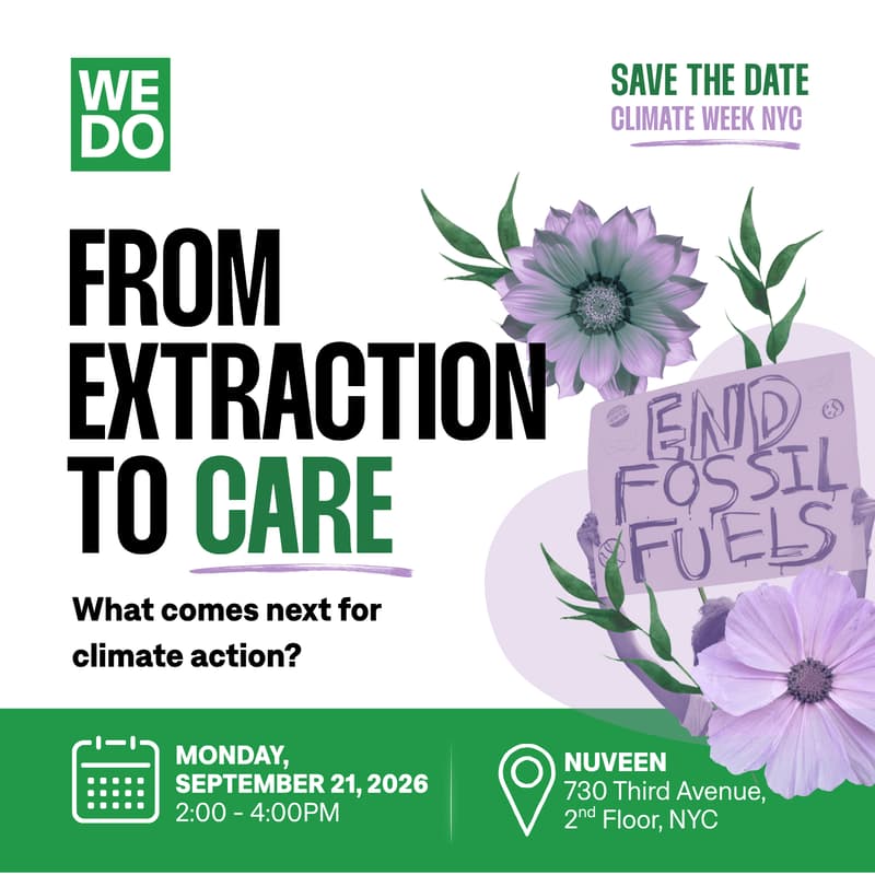 Cover Image for From Extraction to Care: what comes next for climate action?