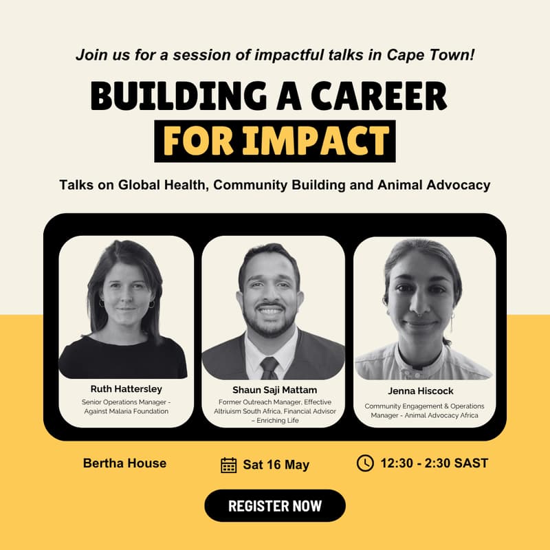 Cover Image for Building a career for Impact