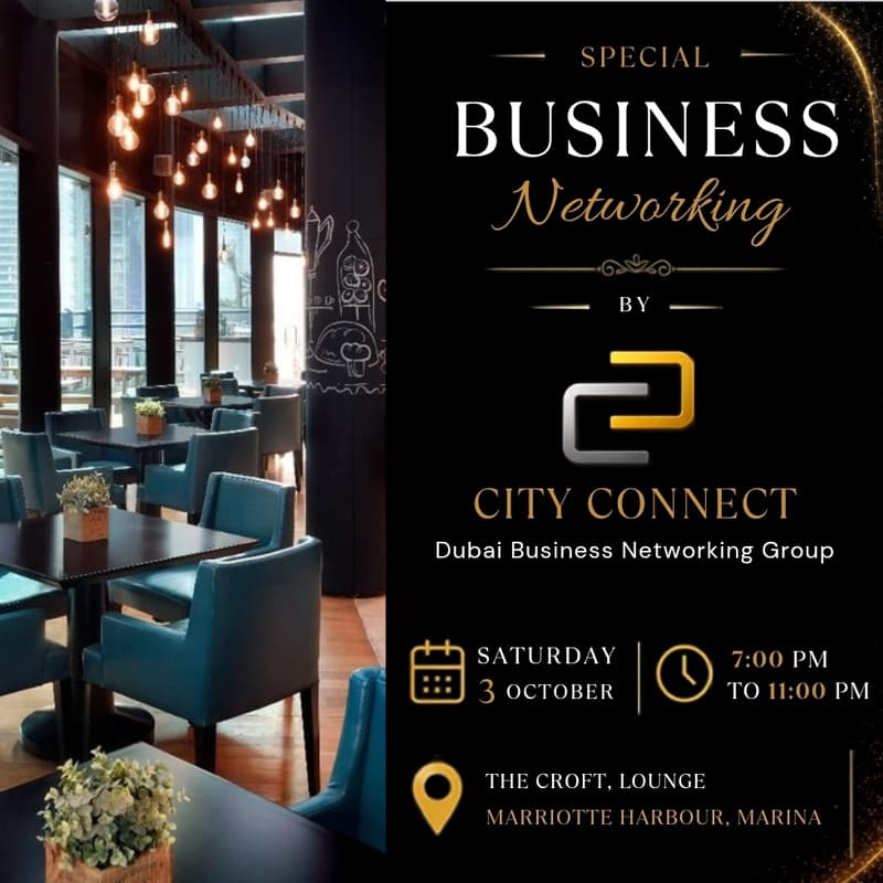 Cover Image for For First Time ever at CROFT🆕 New Business Networking Event with Social Activities @ 🆕Venue🔥With prize 🎁