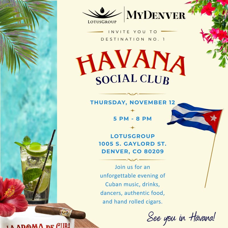 Cover Image for Havana Social Club - LotusGroup & MyDenver