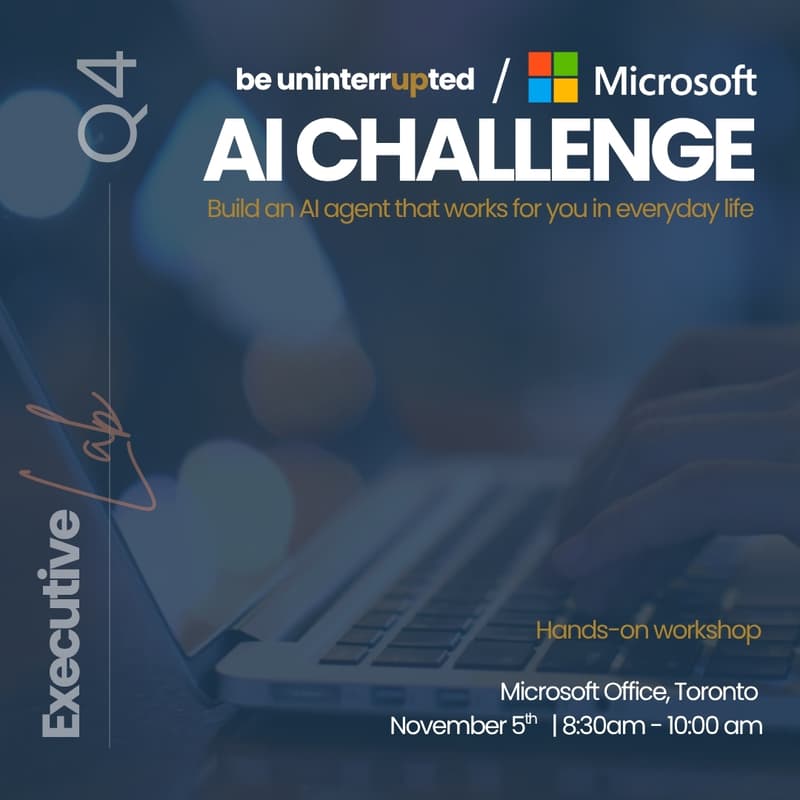 Cover Image for Q4 Executive Lab: AI Challenge with Microsoft