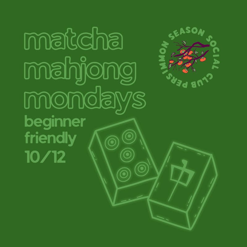 Cover Image for matcha mahjong mondays at leaflet