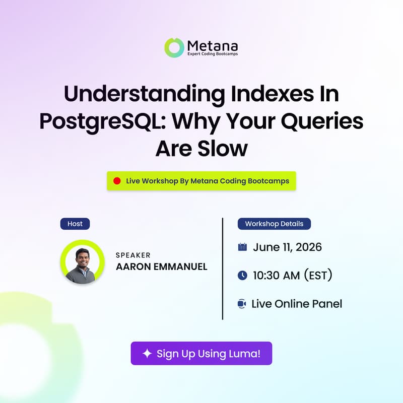 Cover Image for Understanding Indexes in PostgreSQL: Why Your Queries Are Slow
