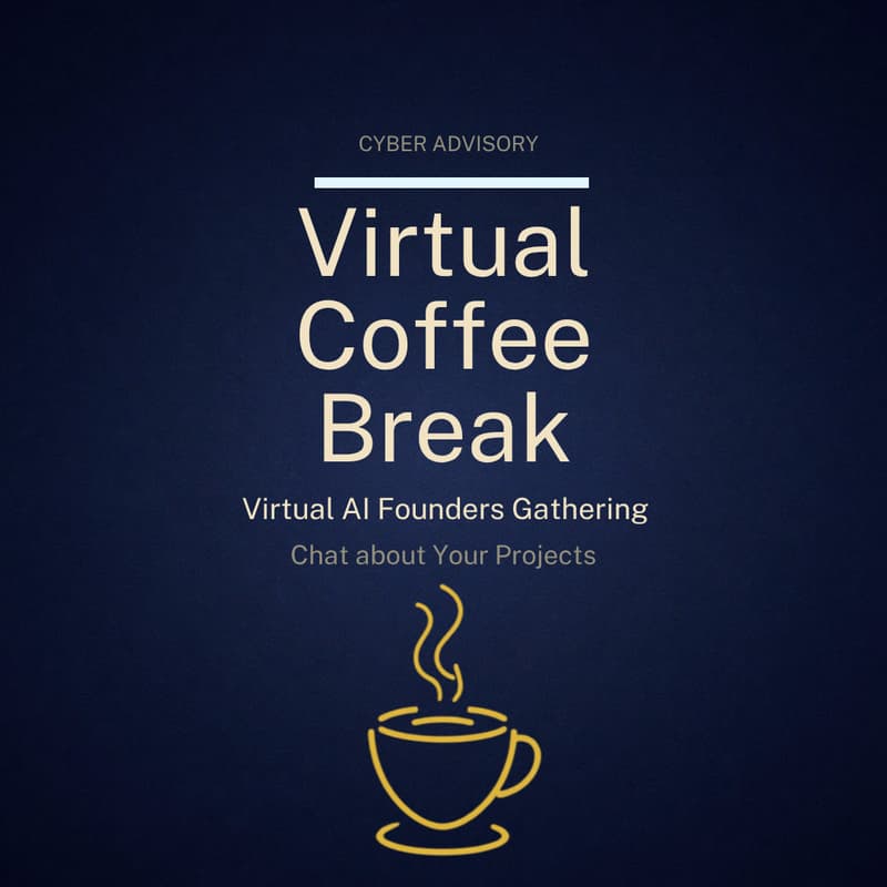 Cover Image for Virtual Coffee Break Club: Tech & AI Founders