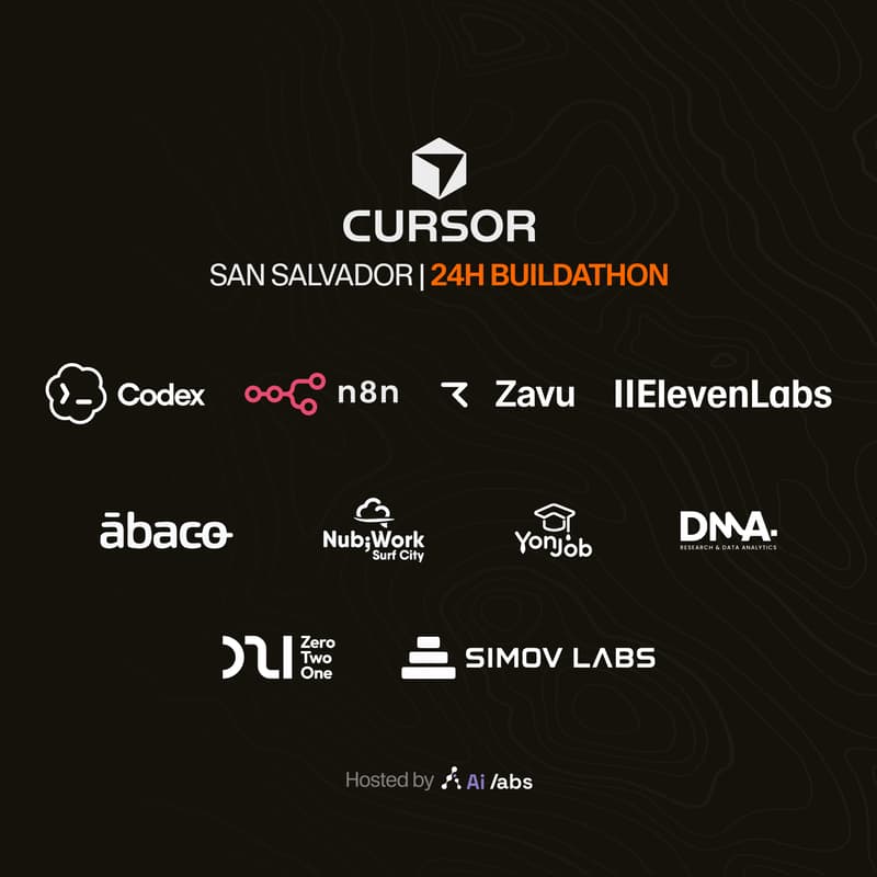 Cover Image for Cursor Buildathon San Salvador (24hrs)