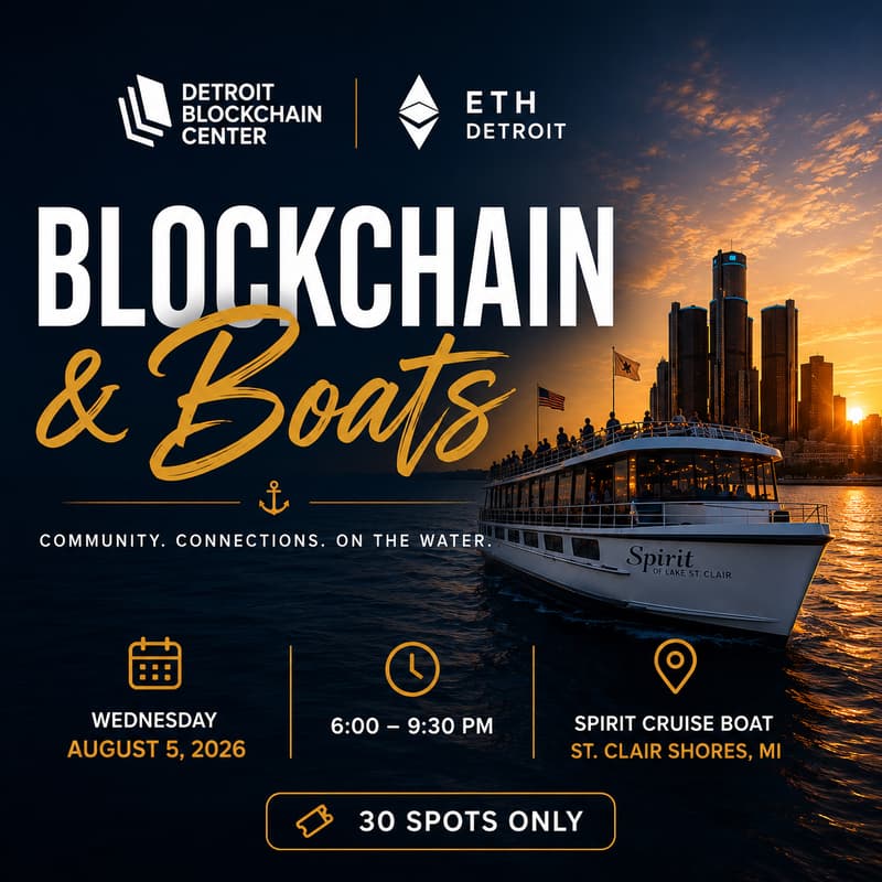 Cover Image for Blockchain & Boats ⚓️🛥️